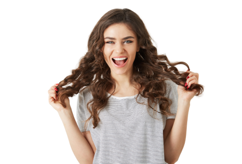 Happy woman